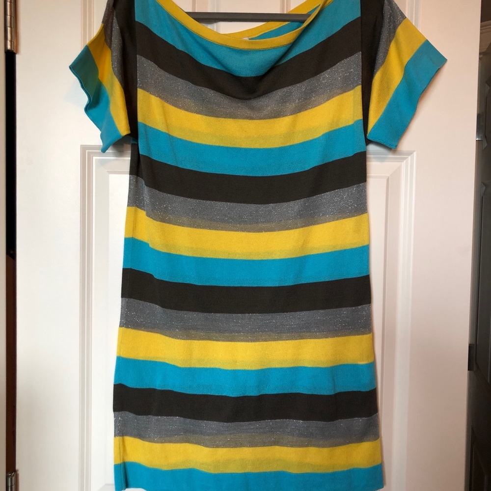 M Missoni Short Sleeve Knot Dress Size 6